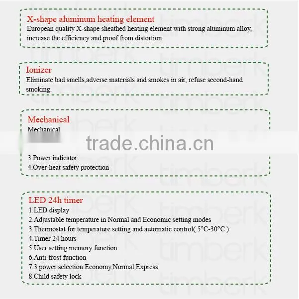 ECO electrical heater low power