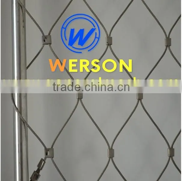 STAINLESS STEEL WEBNET for Zoo Enclosures, Tensile Structure | generalmesh