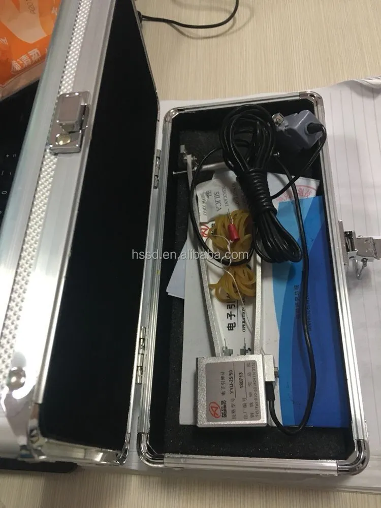 Gauge Length 50mm Elongation Measuring Electric Extensometer