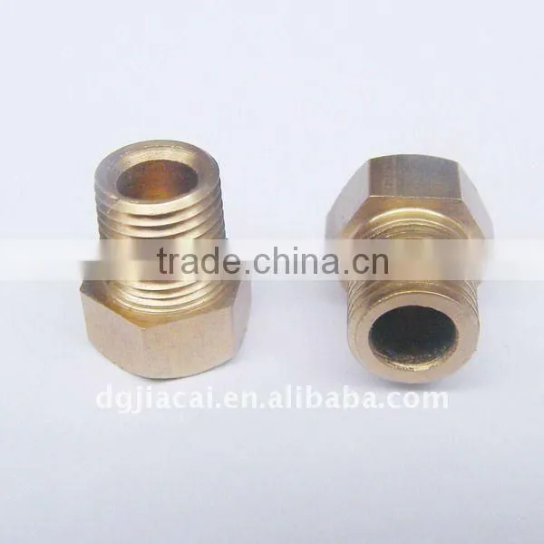 precision copper or brass screw and nut with top-grade quality--precision hardware parts or machined parts