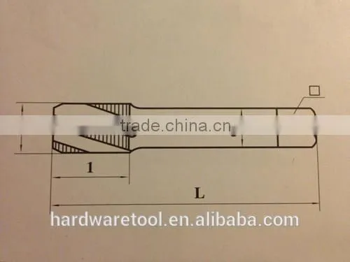 ISO Metric Spiral Fluted Machine Taps