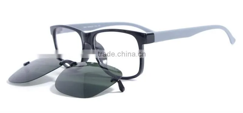 Women & Men Full Rim TR90 Wholesale Made In China Magnetic Polarized Clip On Sunglasses Frame Eyewear