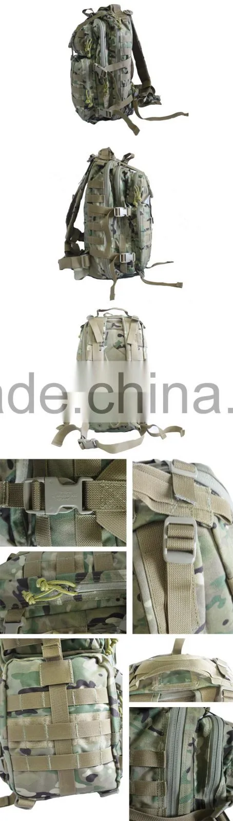 Made in best quality on the basis of comfort military backpack for hiking