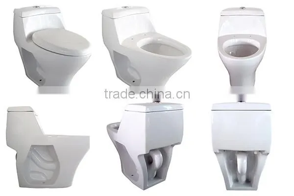 Big-league popular pleasant porcelain one piece toilet W9038
