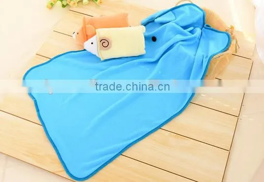 50*80cm Animal Shaped Newborn Baby Micro Polar Fleece