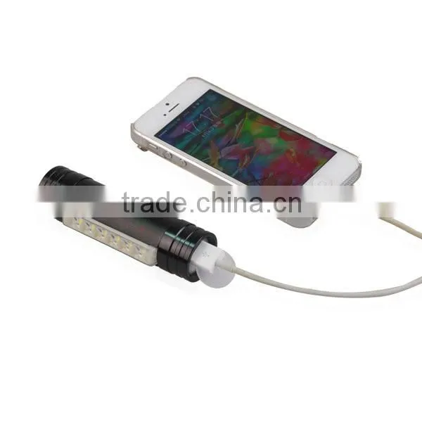 USB POWER BANK Flashlight Rechargeable USB Flashlight