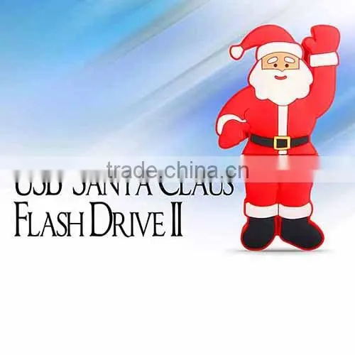 china supplier Santa Claus 16GB usb pen drive wholesale novelty products for sell