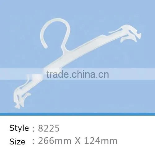 white high quality plastic clothes hanger for g-string panty