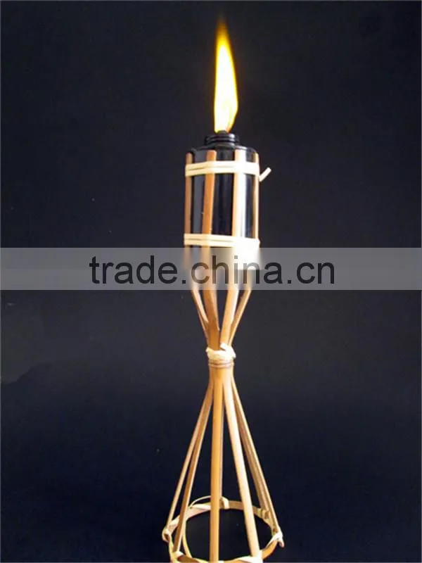 brown flame candles