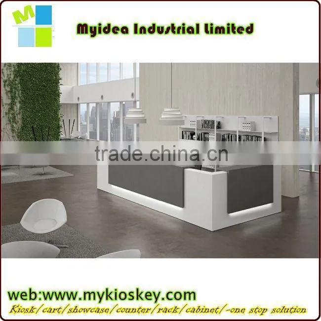 Modern Glass Wood Led Lighted Bar Counter bar counter design