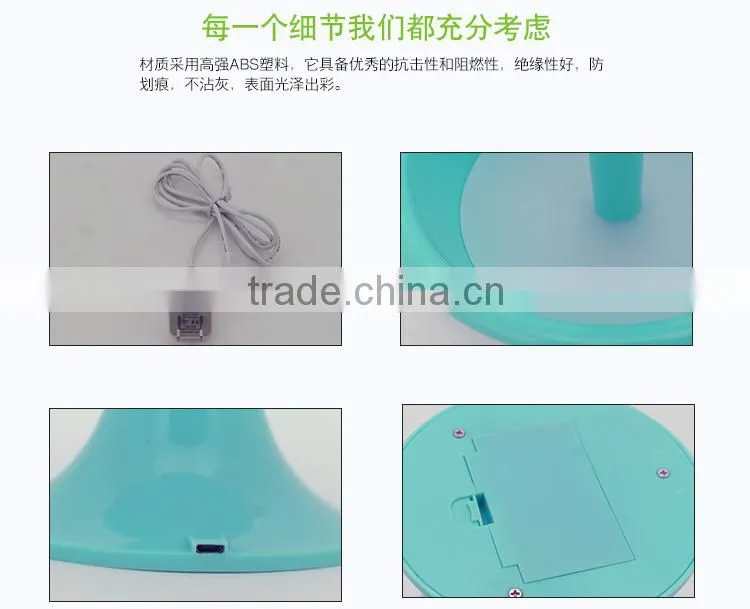 JK-862 with night light color change table lamp Touch rechargeable cordless reading lamp LED table Gift lamp