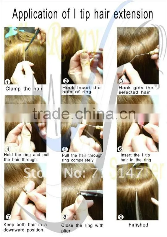 double drawn european virgin hair keratin prebonded hair i tip