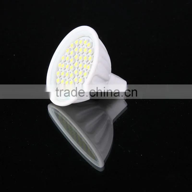 Ceramic led spotlights smd3528 High volt 110V 220V mr16 3w led spotlight lamp