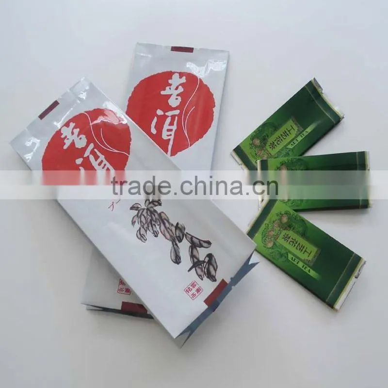 Side Gusset bag Packing Loose Leaf Tea Plastic Bag