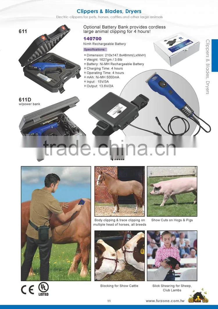 Professional Electric Cattle Horse Clipper