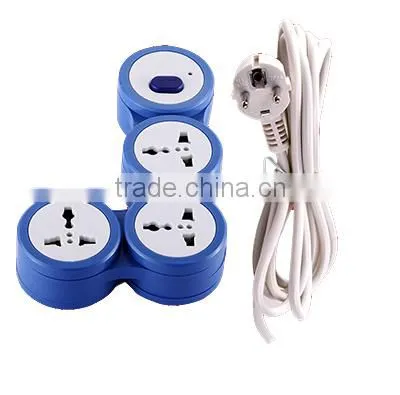 new invention universal circle socket electrical color glass plug socket safe made in china extension socket