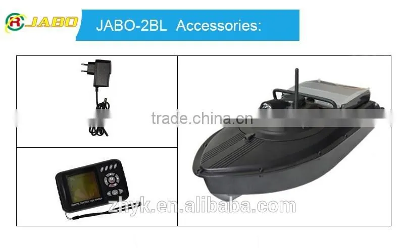 JABO 2BL bait boat with sonar fish finder