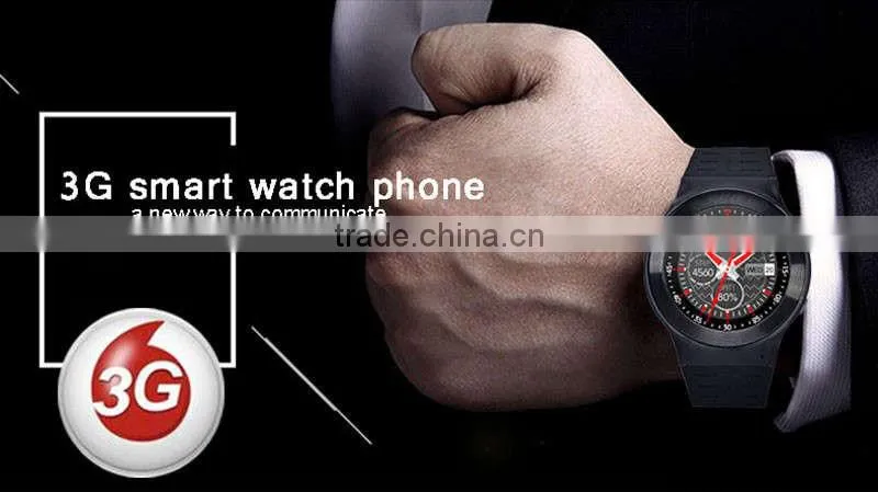 2016 New GSM 3G Quad Core Android 5.1 Smart Watch With 5.0 MP Camera GPS WiFi Bluetooth V4.0 Pedometer Heart Rate BB79