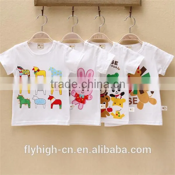 Children t shirt wholesale cotton kids t shirt