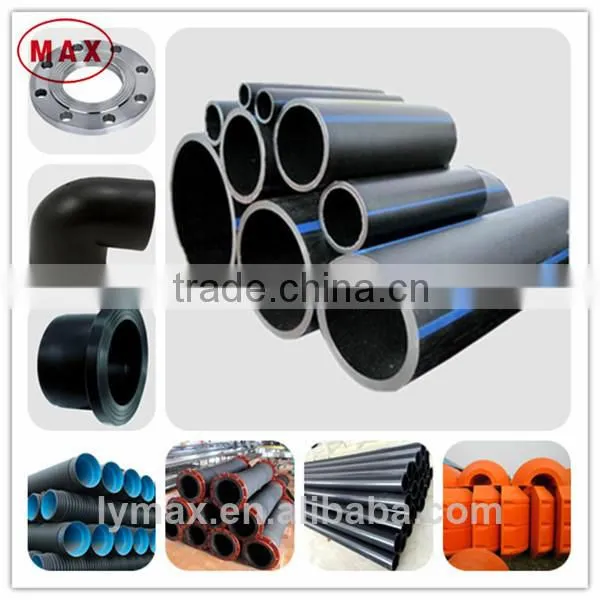 water supply polyethylene steel wire reinforced plastic pipe and pipe fitting dn20-800mm from China