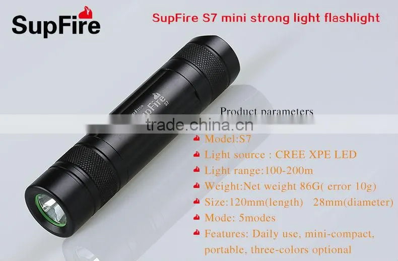 Gift Idea,Mini Flashlight Use 3*AAA Battery