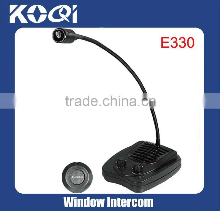 Wireless Window Intercom Call System E-330 for bank or hospital