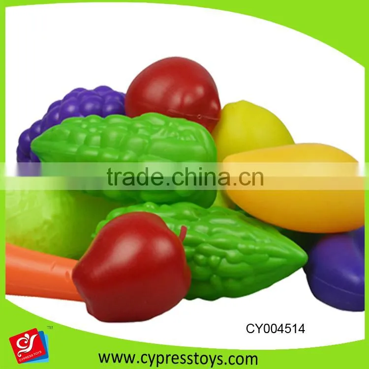 Hotselling Kitchen Funny Fruits And Vegetables Food Playset for Kid