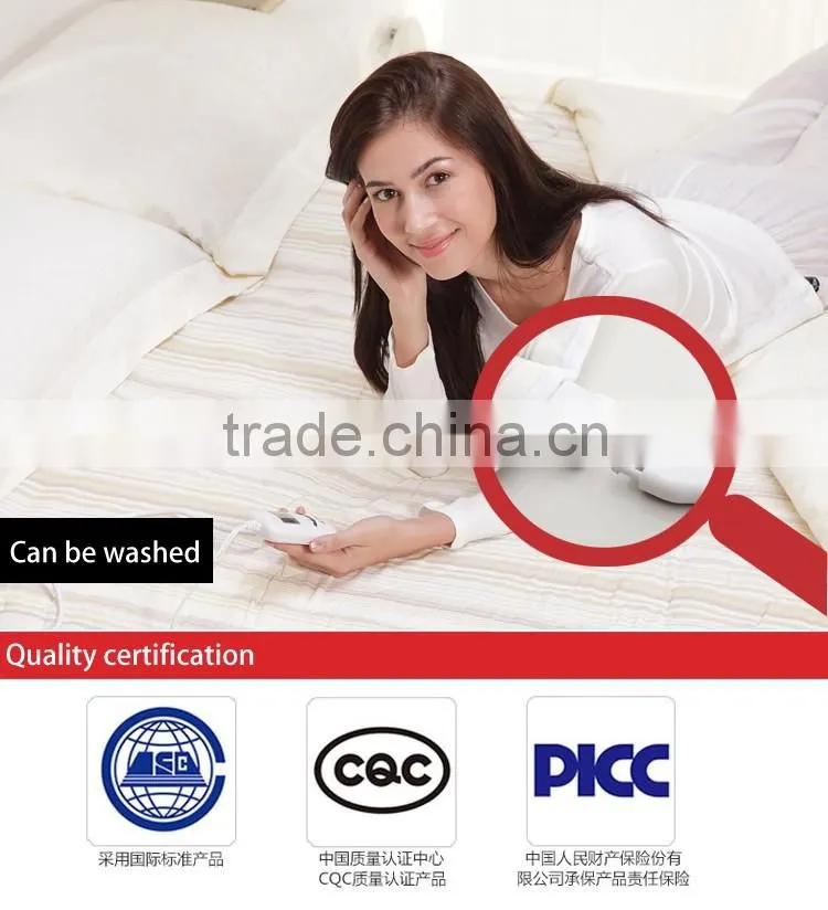 The LCD panel temperature type double electric blanket electric blanket