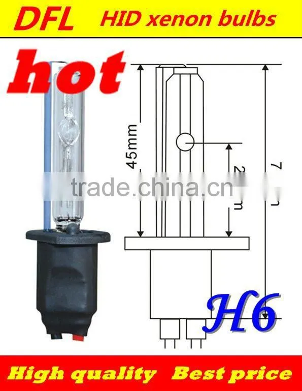 2013 real factory wholesale VIP H6 xenon kits for best quality 12V 35W