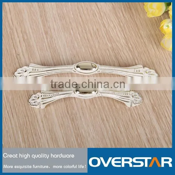 High quality Zinc Alloy Ivory Bedroom Furniture Pull Handle Drawer Handles
