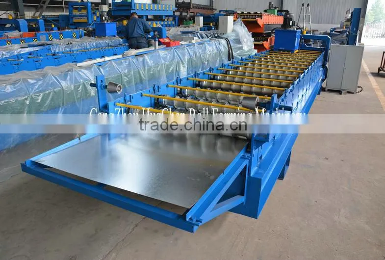 China Fully Automatic Aluminum Wall Panel Machine