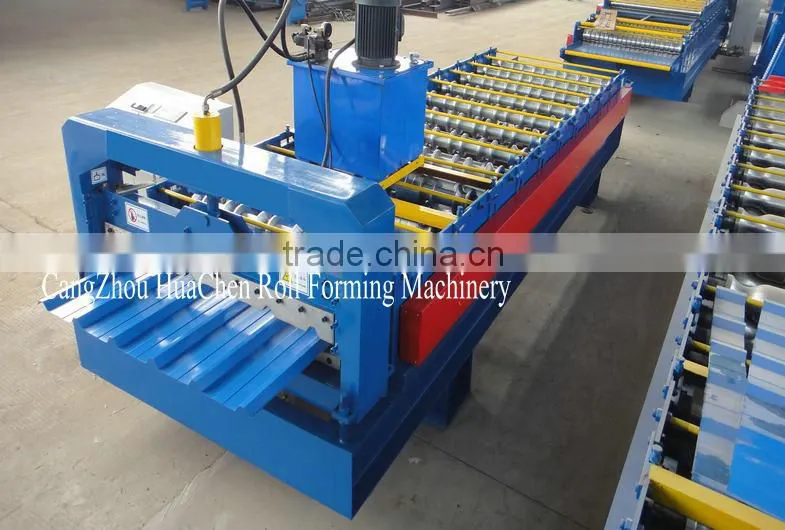 HOT SALE! China Aluminum Fully Automatic Steel Sheet Roller Machine for Wall Making