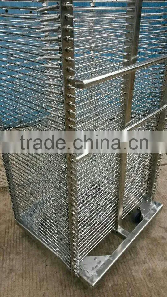 Drying rack for for electrolic factory use