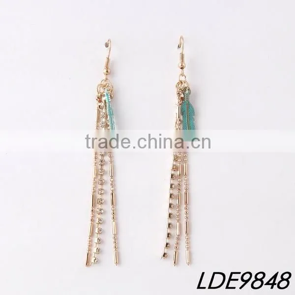 White heart earring star shaped adorable dangle earrings