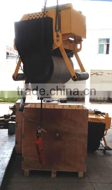 2015 Walk Behind Soil Single Drum Small Mini Vibratory Tamping Roller