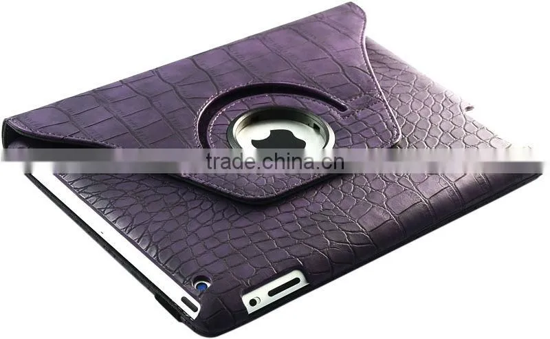 Hot Selling Compact Folio Leather Protective Case for iPad/iPad 3.4.5 Leather Case