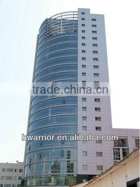 skyscraper glass wall building/glass cladding