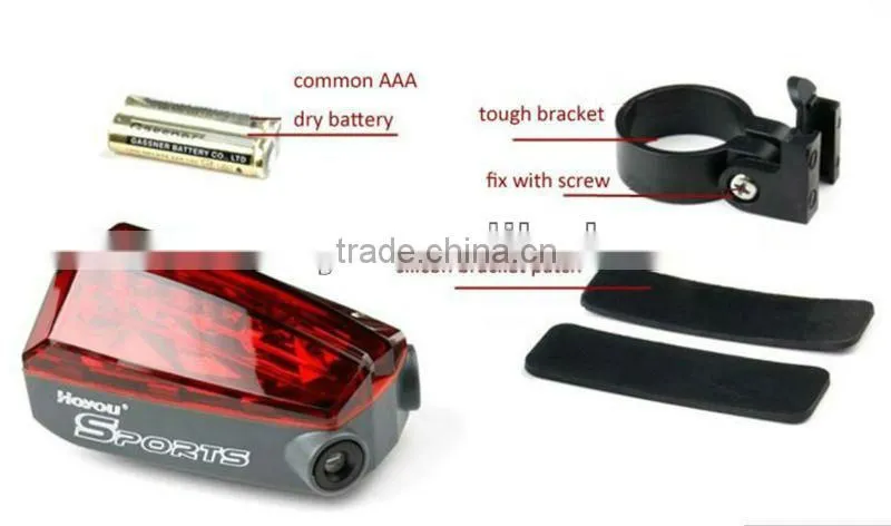 led bicycle Tail light with CE