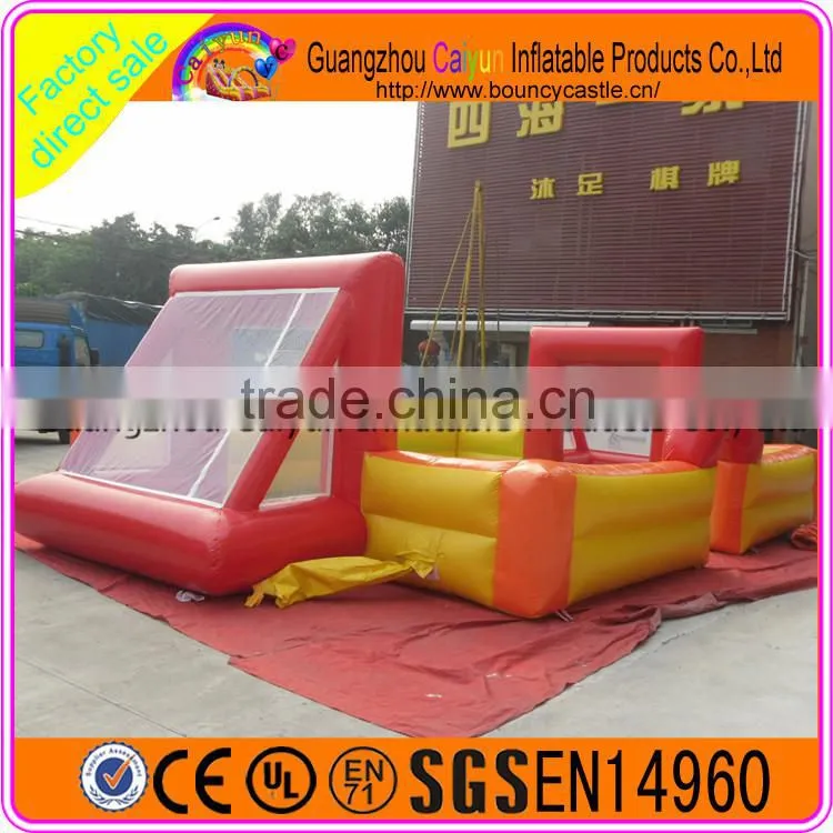 High quality PVC inflatable football field inflatable soap soccer for sale