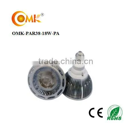 9W/12W/18W par38 LED Light Source OMK-PAR38-18W-PA