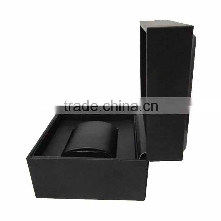 Luxury Black Wooden Watch Box & Watch Case For Men.