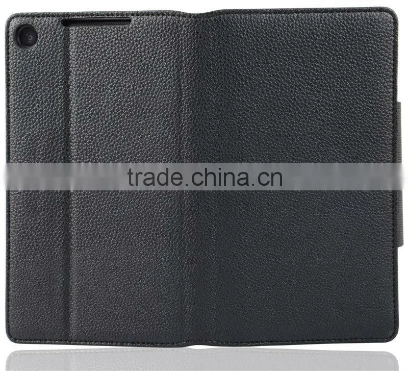 Wallet Leather stand Case Cover for New Google Nexus 7 2G Second Generation