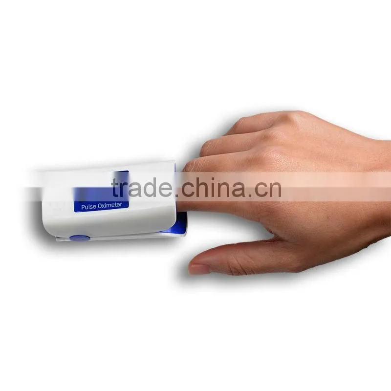 Fingertip Pulse Oximeter Blood Oxygen Saturation SpO2 Pulse Rate Dual Color OLED