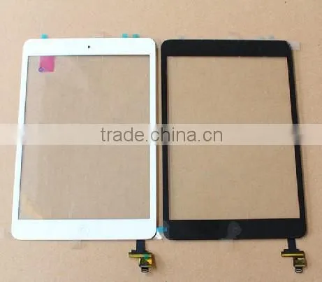 Touch Glass Digitizer Screen IC Connector + Home Button Flex+ Assembly for Ipad Mini