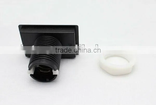 50.5* 33 Rectangle with lamp blue plastic push button switch sonic arcade game machine push button switch