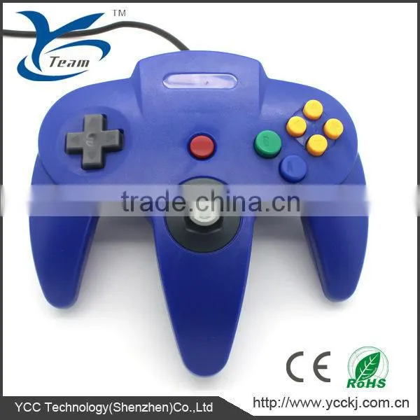 Chinese manufacturer controller for n64 offer many colors