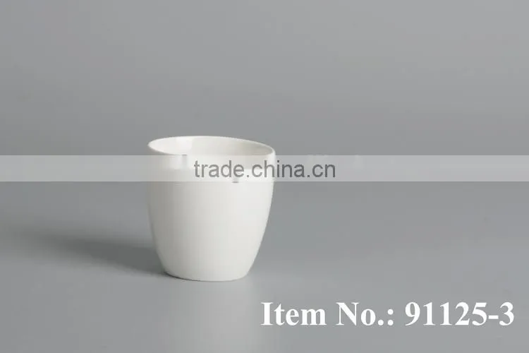 white porcelain korean water cup