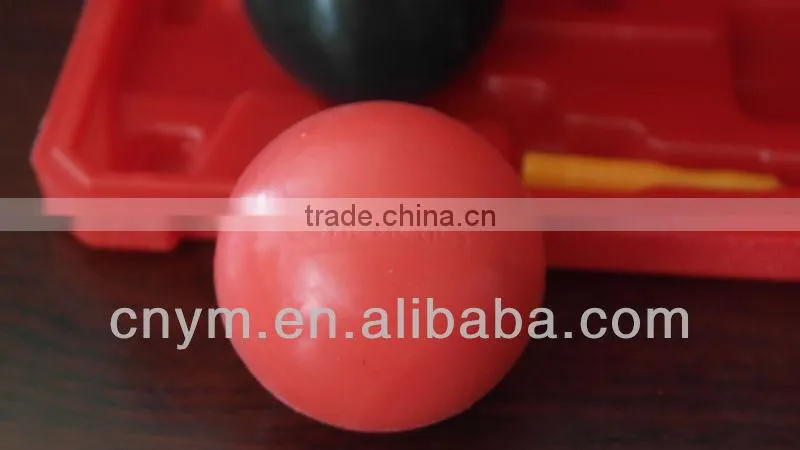 solid rubbe balls