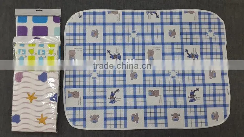 Disposable Baby Changing Mat Non-woven and PE sheet