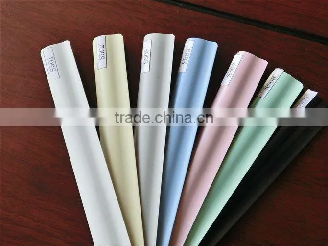 PVC S Shape Waterproof Blinds Slats